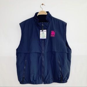 Nylon/Fleece Iams Reversible Vest Size XL